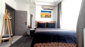 Standard Double Room | Premium bedding, minibar, individually decorated, individually furnished - Grond Konaklama Mersin (Mersin)
