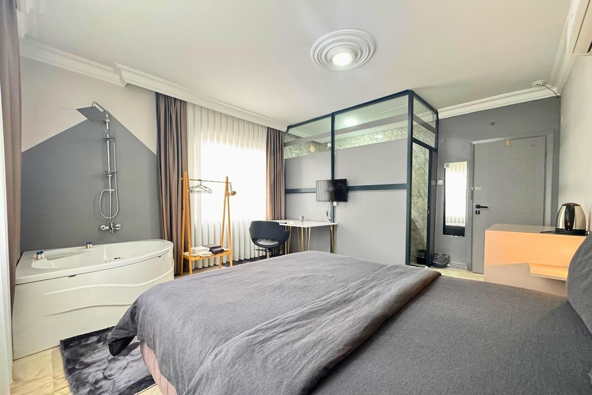 Chambre romantique, 1 chambre | 1 chambre, literie de qualité, minibar, décor unique
