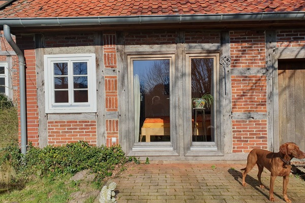 Gartenterrasse in Südost Richtung