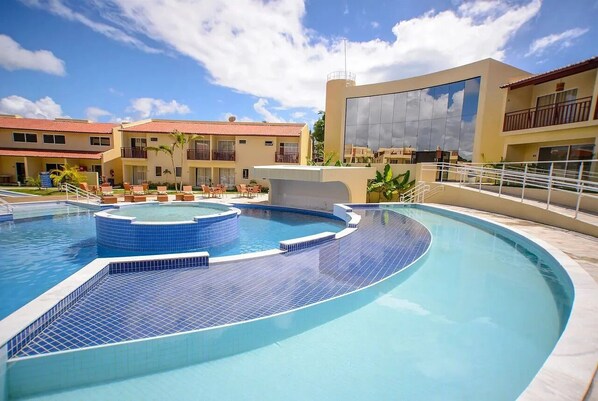 3 outdoor pools - Flat no Solar Água Pipa por Carpediem (Tibau do Sul)