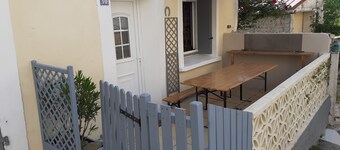 old stone village house