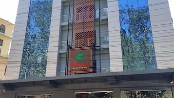 Fassade der Unterkunft