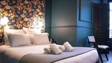 Rom – classic, 1 dobbeltseng | Skrivebord, skrivebord for bærbar PC, wi-fi (inkludert) og sengetøy