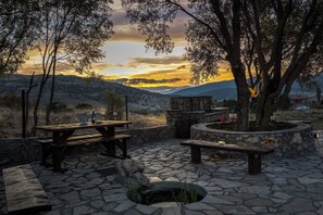Outdoor dining - Chalet Renata 1 Livadi Arachovas (Arachova)