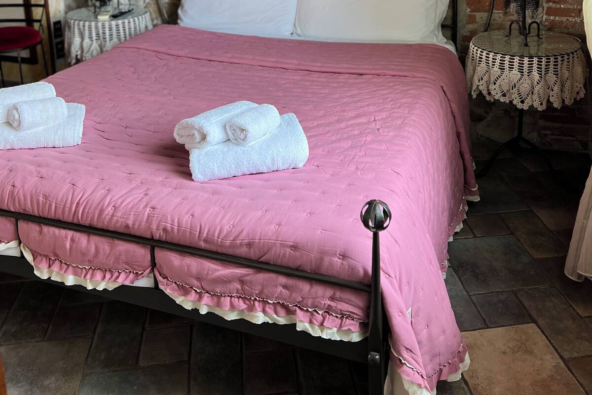 Egyptian cotton sheets, premium bedding, down duvets, memory-foam beds