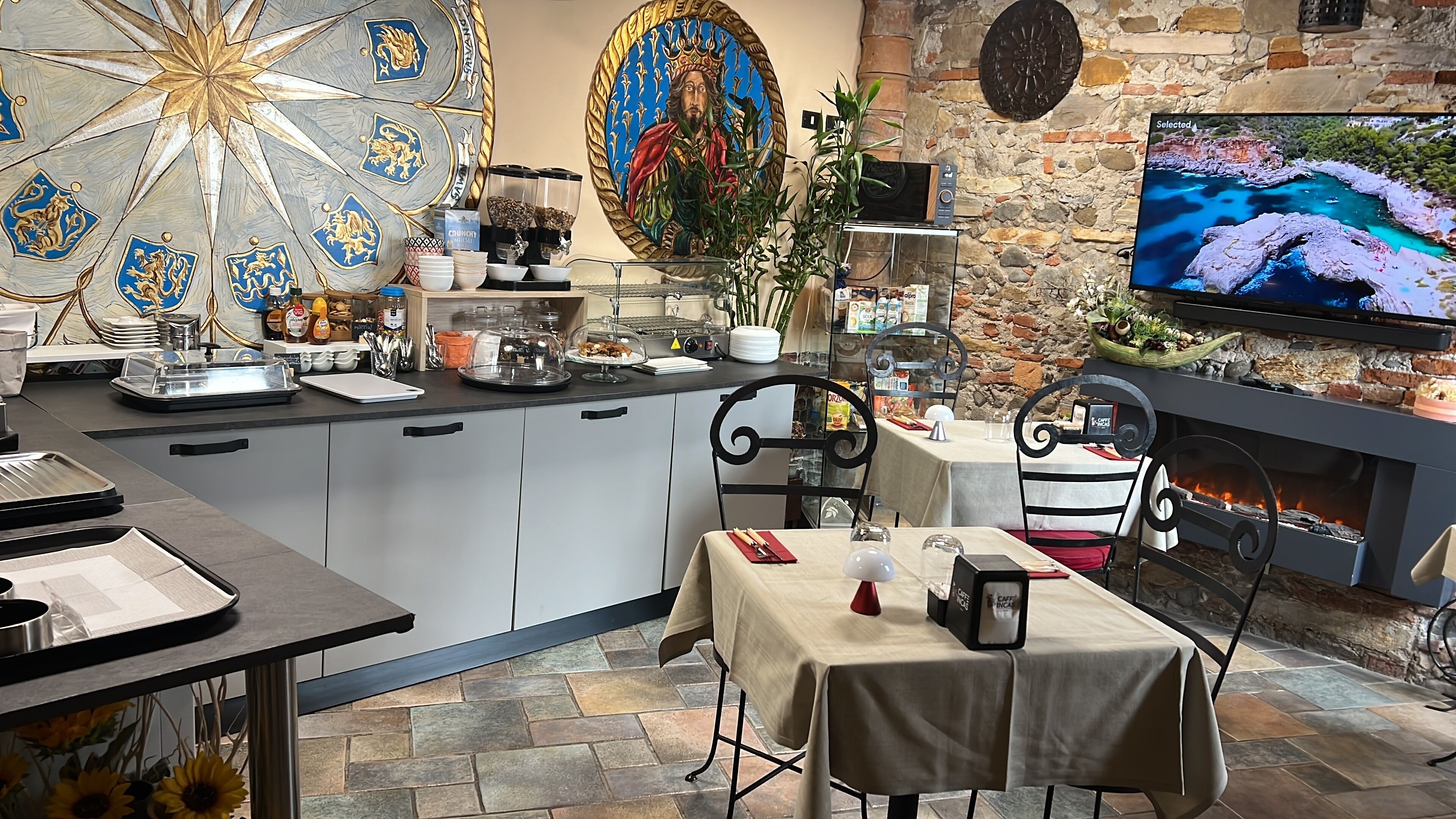 Petit déjeuner buffet compris tous les jours