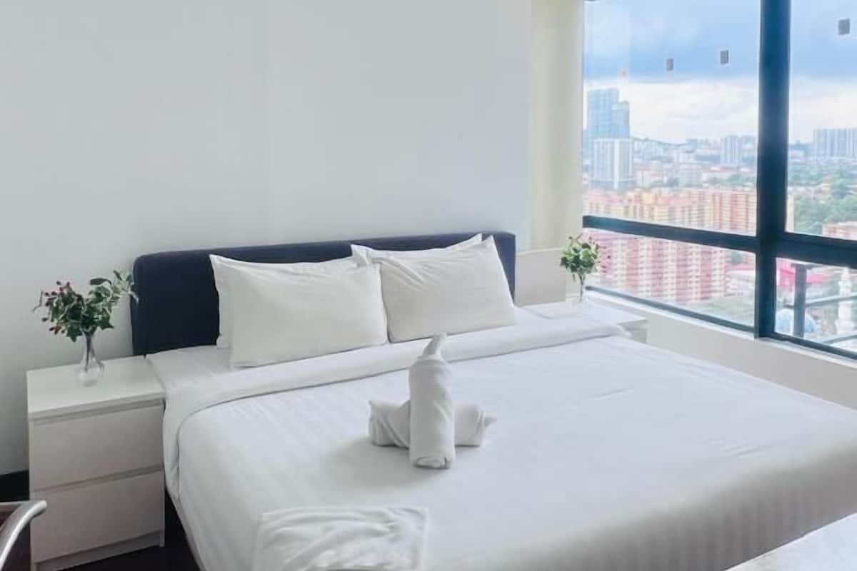 3 kamar tidur, meja kerja, dan Wi-Fi gratis