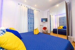 2 camere, culla da viaggio, Wi-Fi gratuito, lenzuola