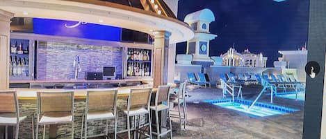 Bar (in der Unterkunft)