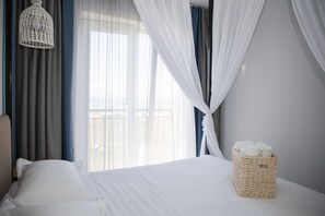 Comfort Double Room | Blackout drapes, iron/ironing board, free WiFi, bed sheets - Silence hotel (Cholpon-Ata)