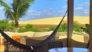 Comfort Chalet, 1 Bedroom, Refrigerator, Sea View | Lanai - Pousada Sahara (Jijoca de Jericoacoara)