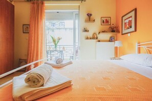 1 camera, Wi-Fi gratuito, lenzuola