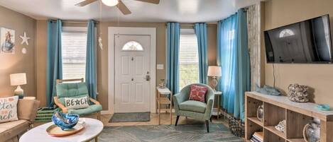 Smart-tv och böcker