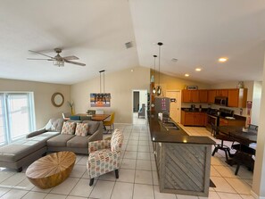 Smart TV, video games, ping pong