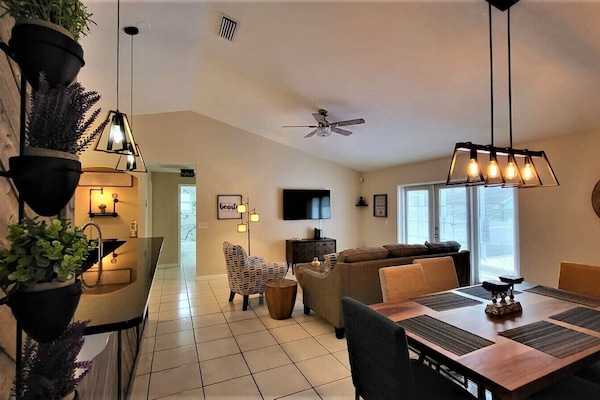 Dining and Living area