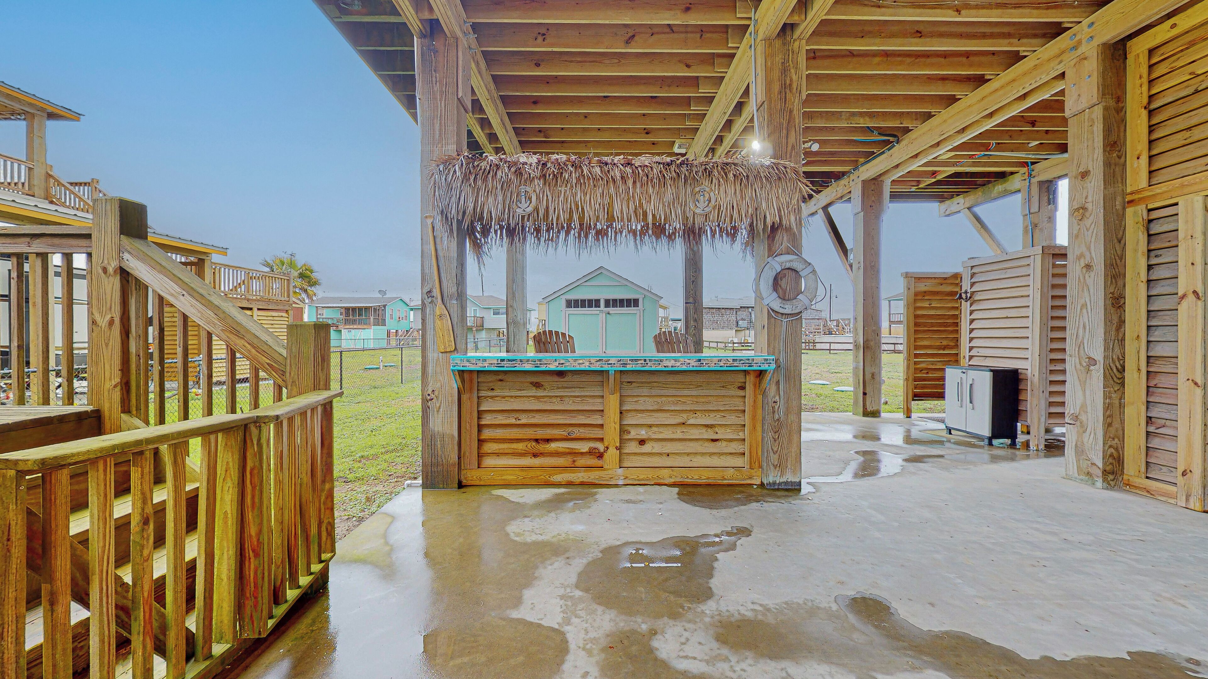 Enceinte de l’hébergement