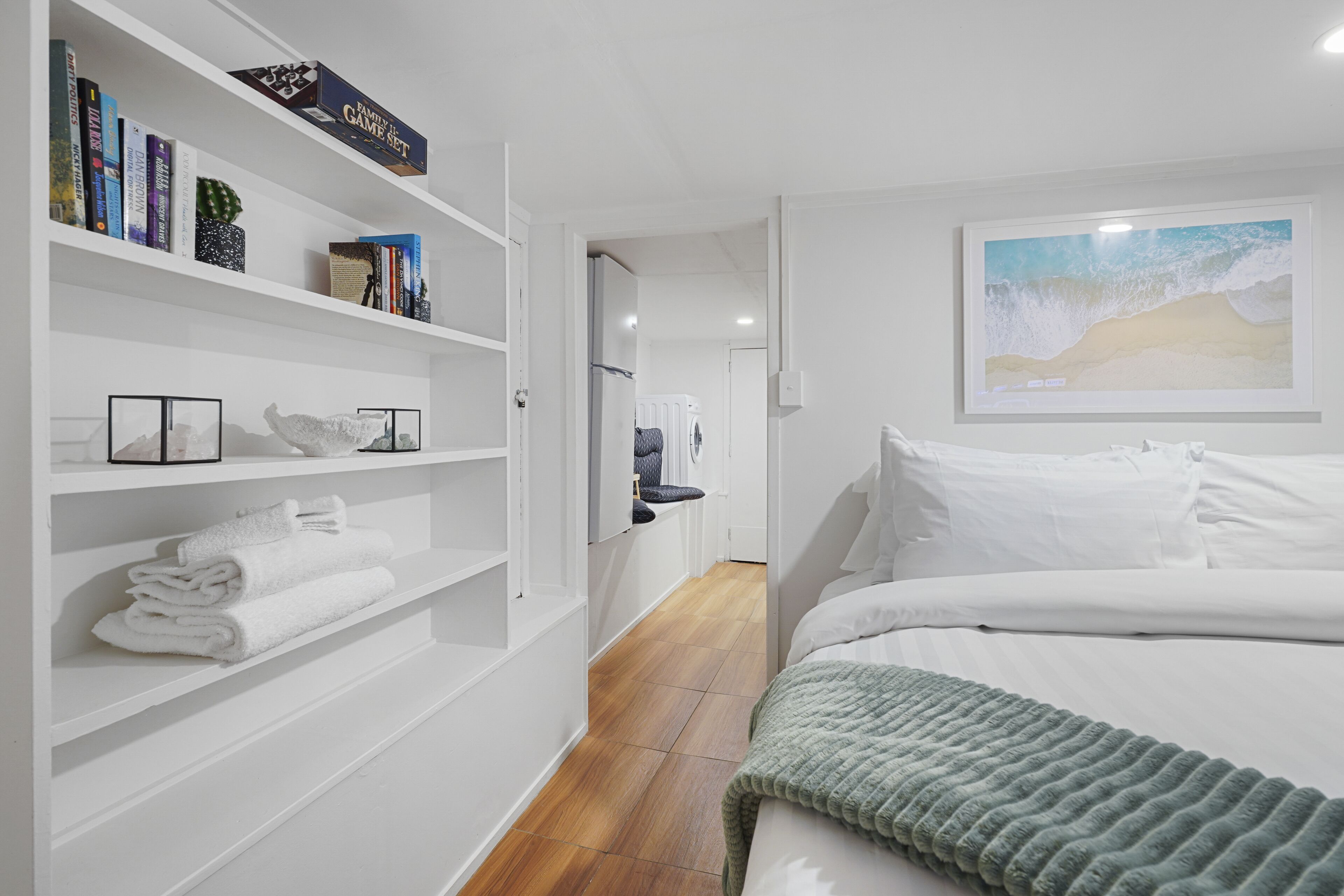 公寓 | 1 間臥室、筆電工作空間、熨斗/熨衣板、免費無線上網