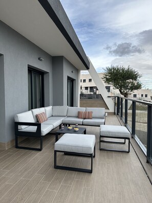 Terrace/patio - Modern Beach Retreat for the whole family (Santa Pola)