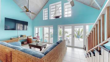 Smart TV, video games, DVD player, books