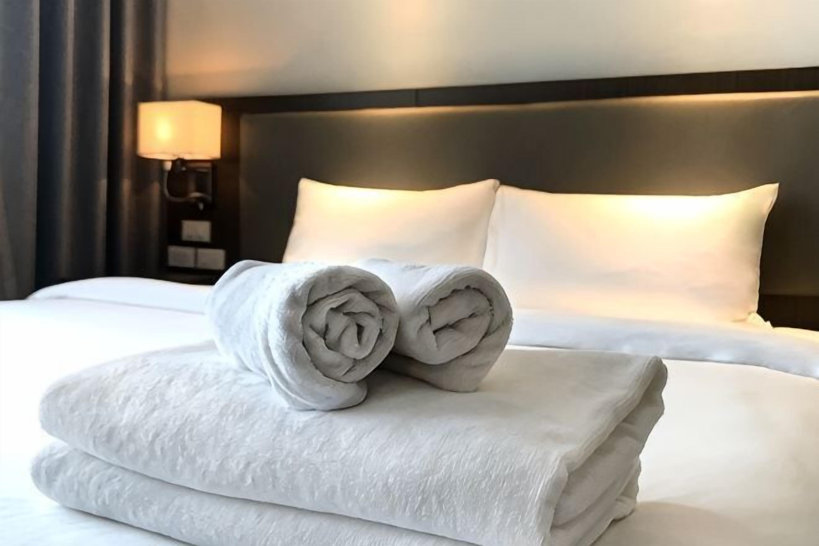 Hypo-allergenic bedding, individually furnished, desk, laptop workspace
