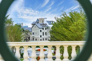 Área externa para casamento