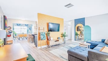 Smart TV, video games, table tennis, books