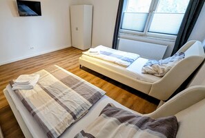 2 Schlafzimmer, Bettwäsche