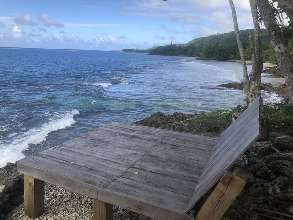 私人海灘、白沙