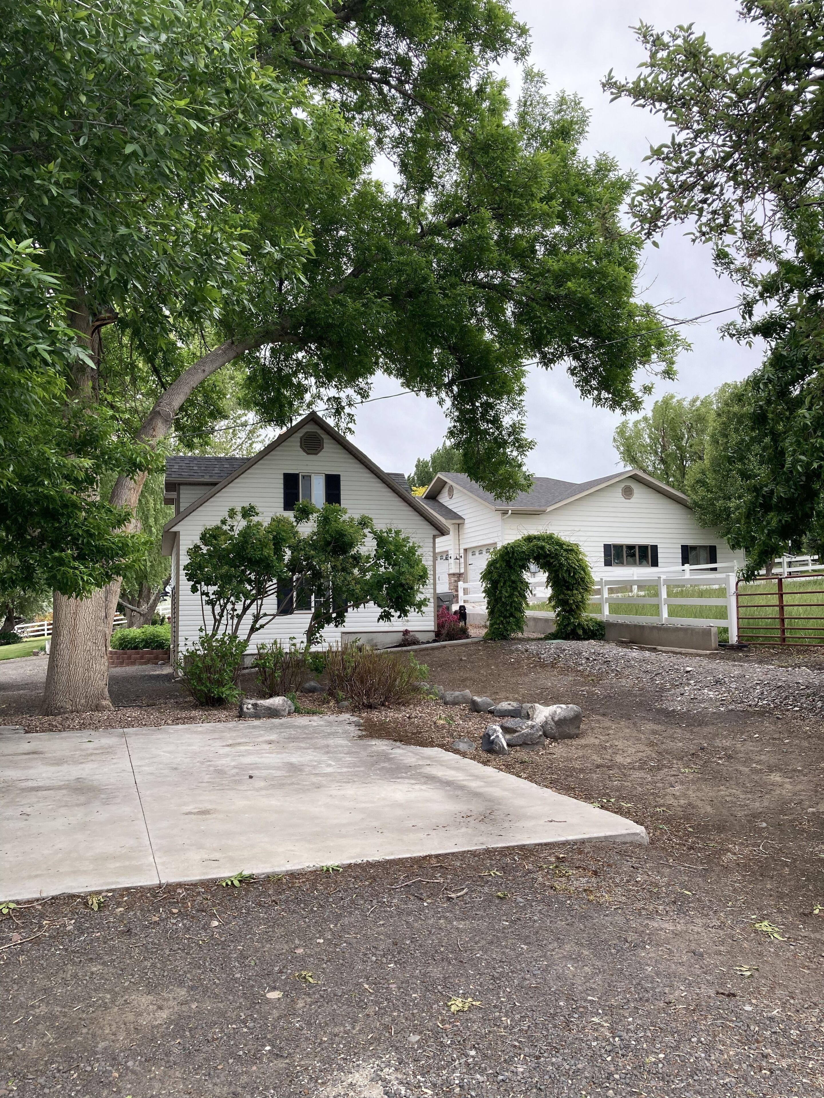 Enceinte de l’hébergement
