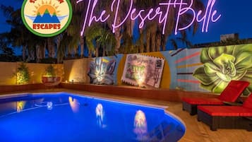 Una piscina climatizada