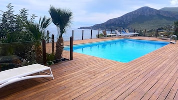 AuĂenpool, beheizter Pool