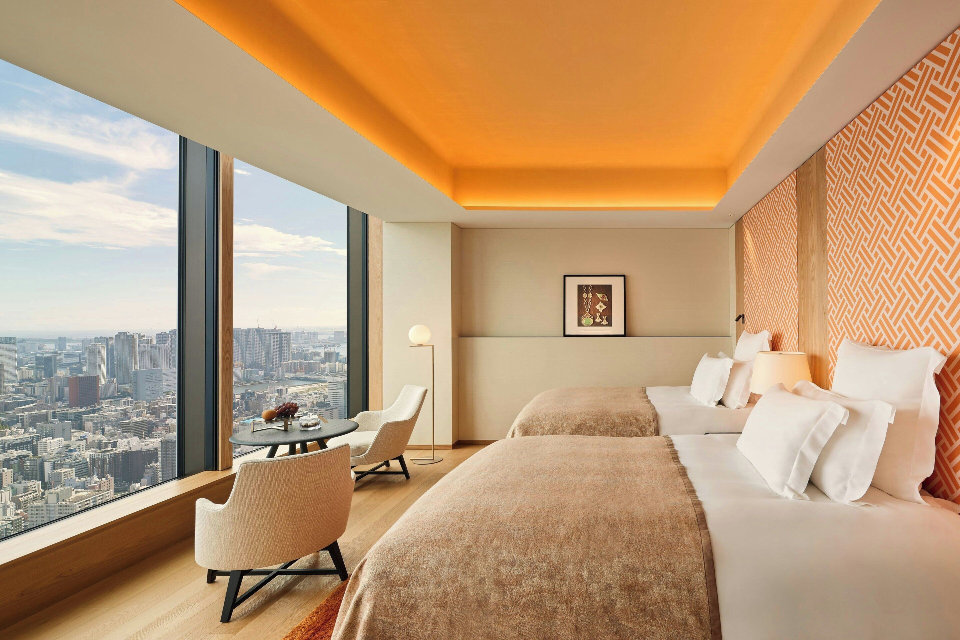 Deluxe Room, 2 Double Beds (View) | Minibar, desk, soundproofing, free cribs/infant beds