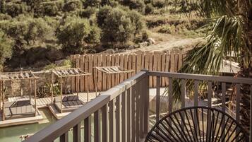 Superior suite | Uitzicht vanaf balkon