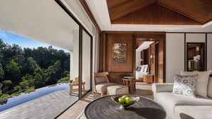 Villa – panorama, 1 soverom, adgang til basseng (Forest View) | Hageutsikt