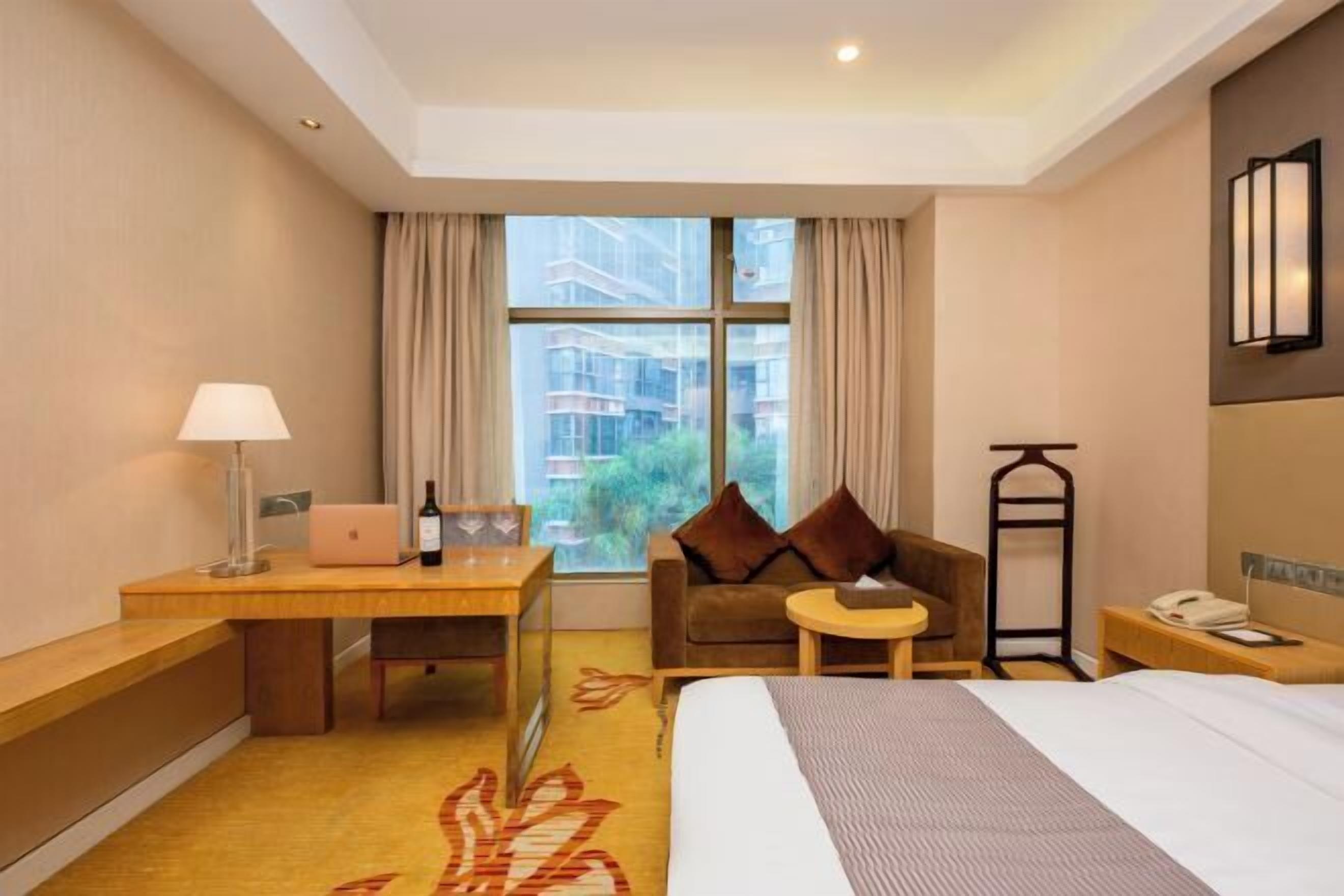 In-room safe, blackout curtains, iron/ironing board, free WiFi