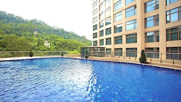 Seasonal outdoor pool