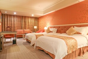 Superior Twin Room | In-room safe, blackout curtains, iron/ironing board, free WiFi - Shenzhen Qiushuishanju Hotel (Shenzhen)
