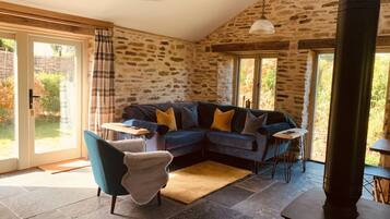 TV connectée, cheminée