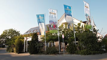 Voorkant van accommodatie