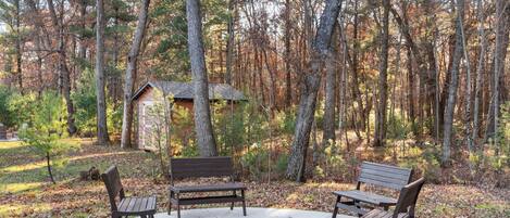 Overnatningsstedets område