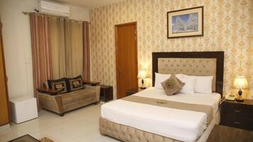 Deluxe-Doppel- oder -Zweibettzimmer | Schallisolierte Zimmer, kostenloses WLAN