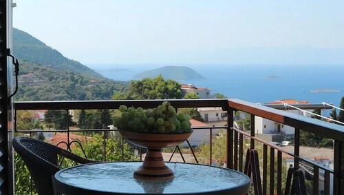 Demie and George House with stunning view