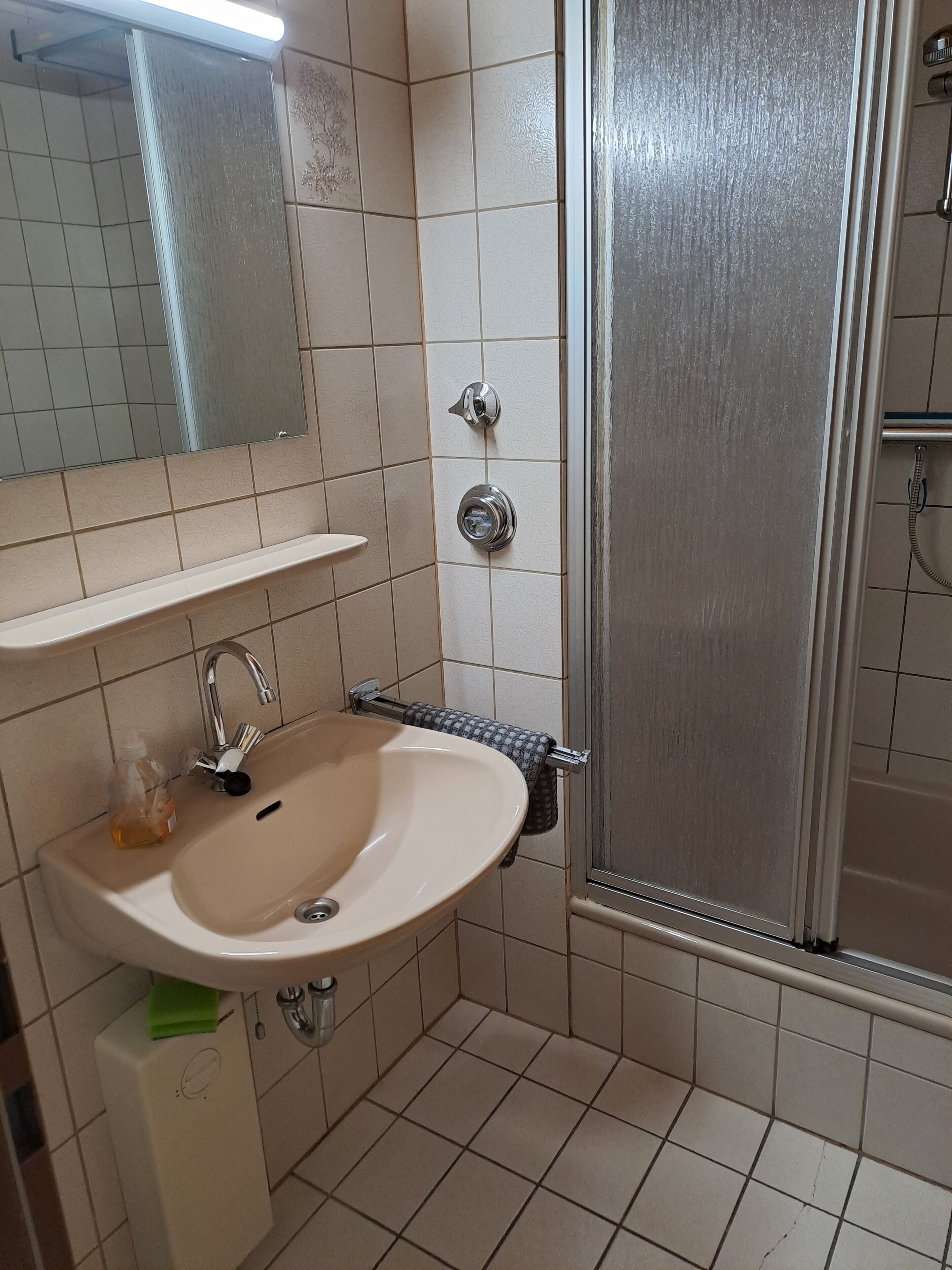 Soap, toilet paper
