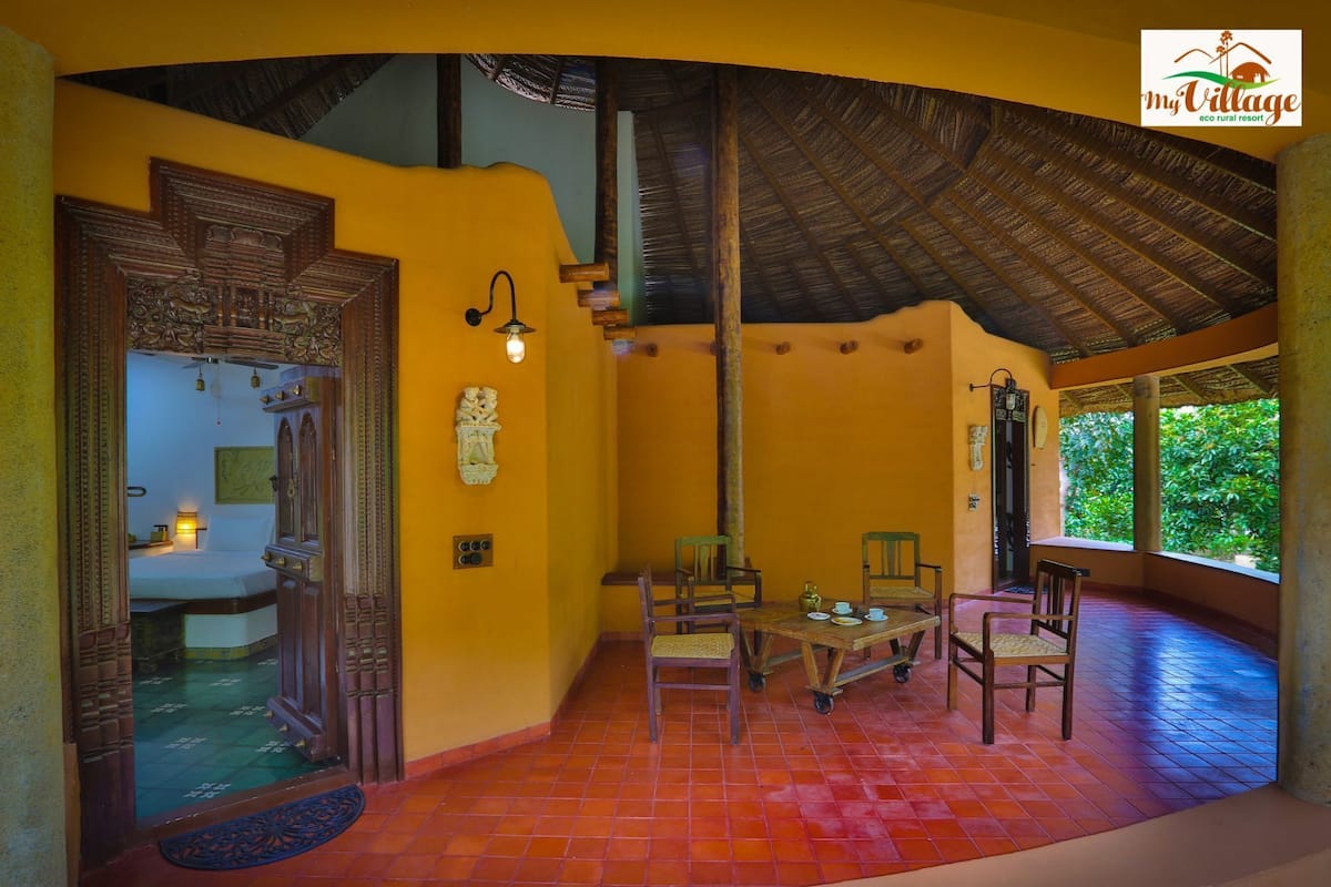 Chambre Luxe, 1 trĂšs grand lit | Terrasse/Patio