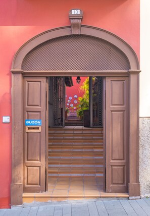 Fassade der Unterkunft