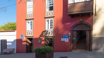 Voorkant van accommodatie