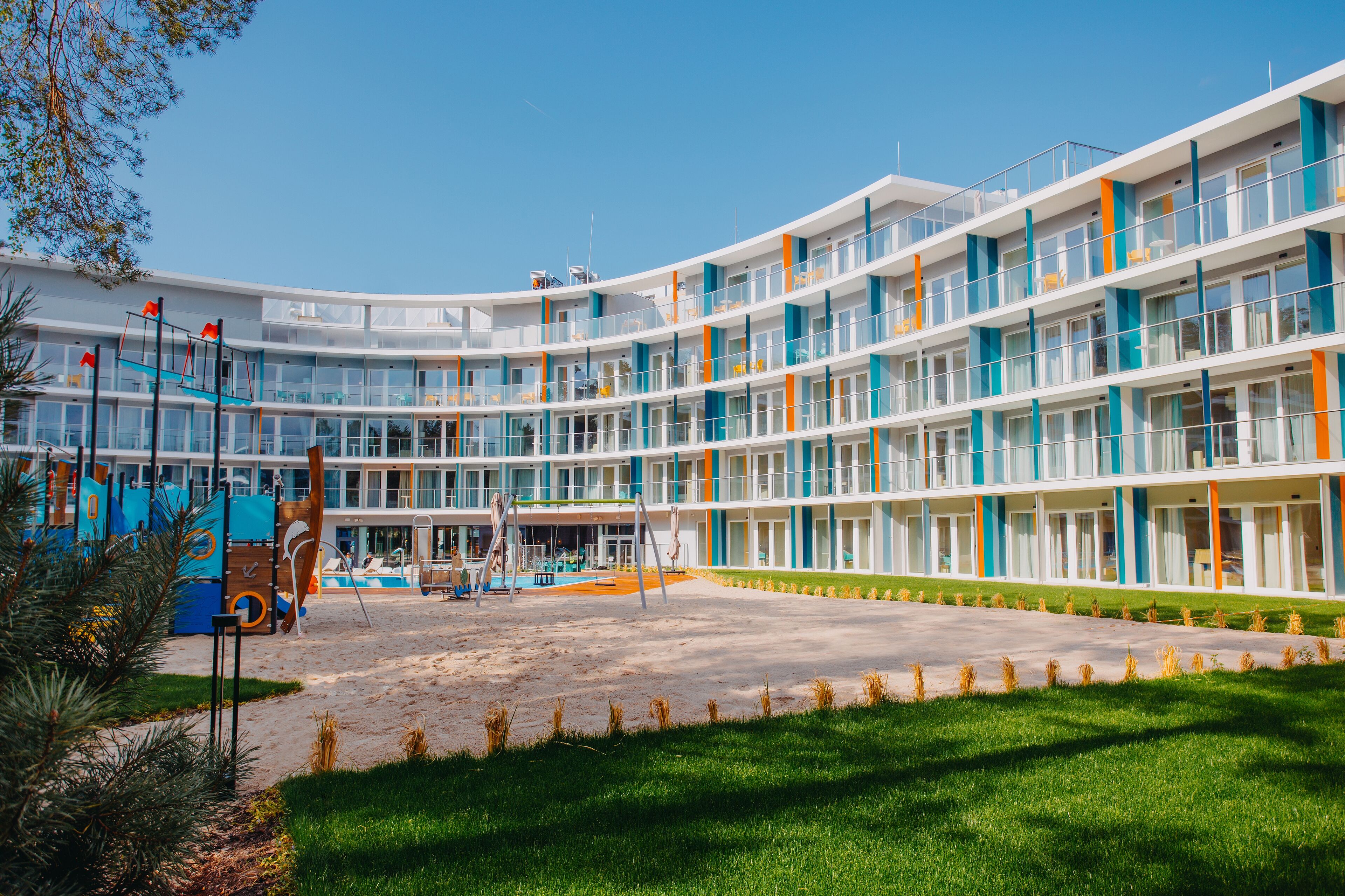 Overnattingsstedets uteområder