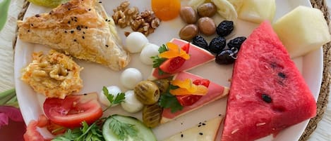 朝食ビュッフェ