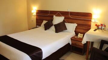 Standard Double Room | Frette Italian sheets, premium bedding, down comforters, in-room safe