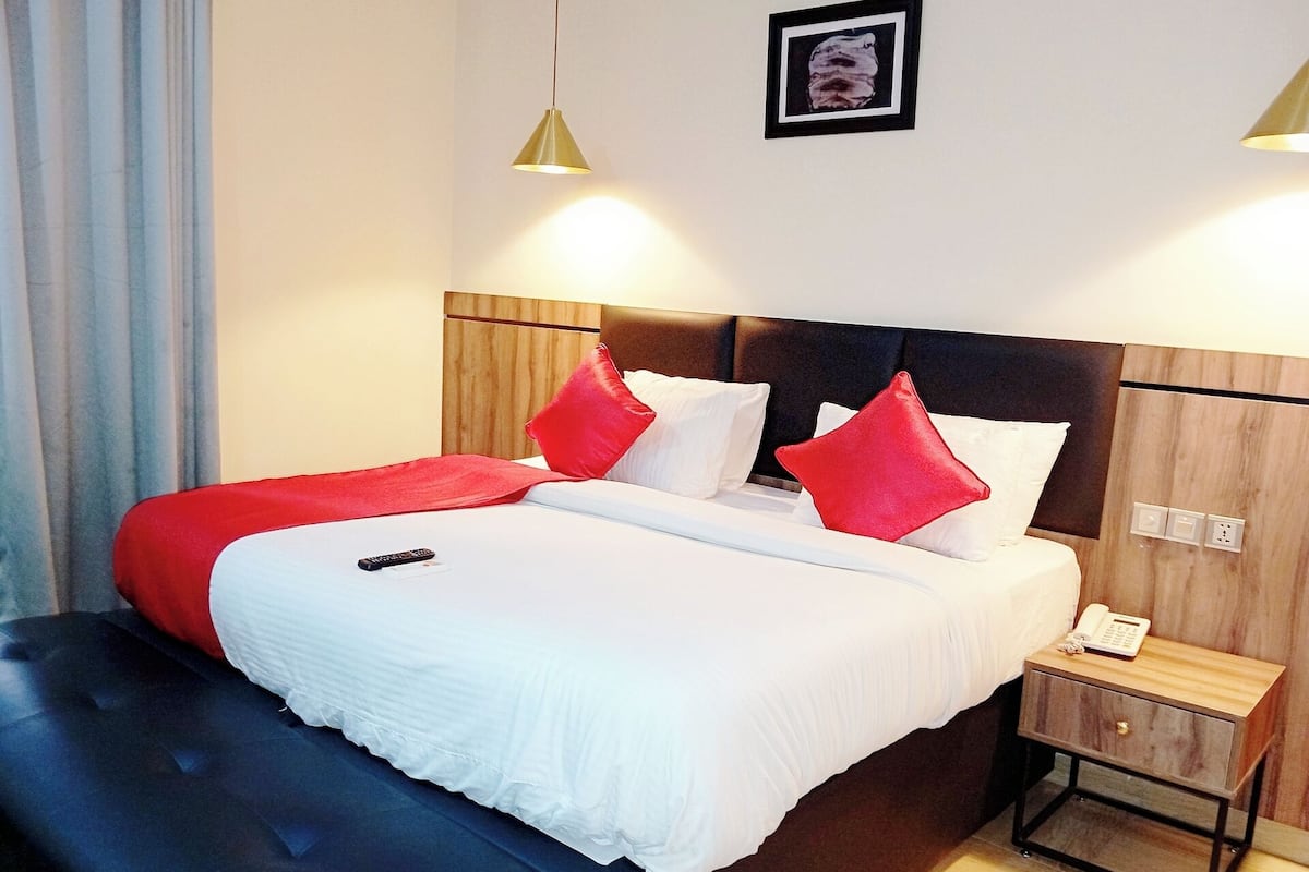 Executive eenpersoonskamer | 1 slaapkamer, Italiaanse Frette-lakens, luxe beddengoed